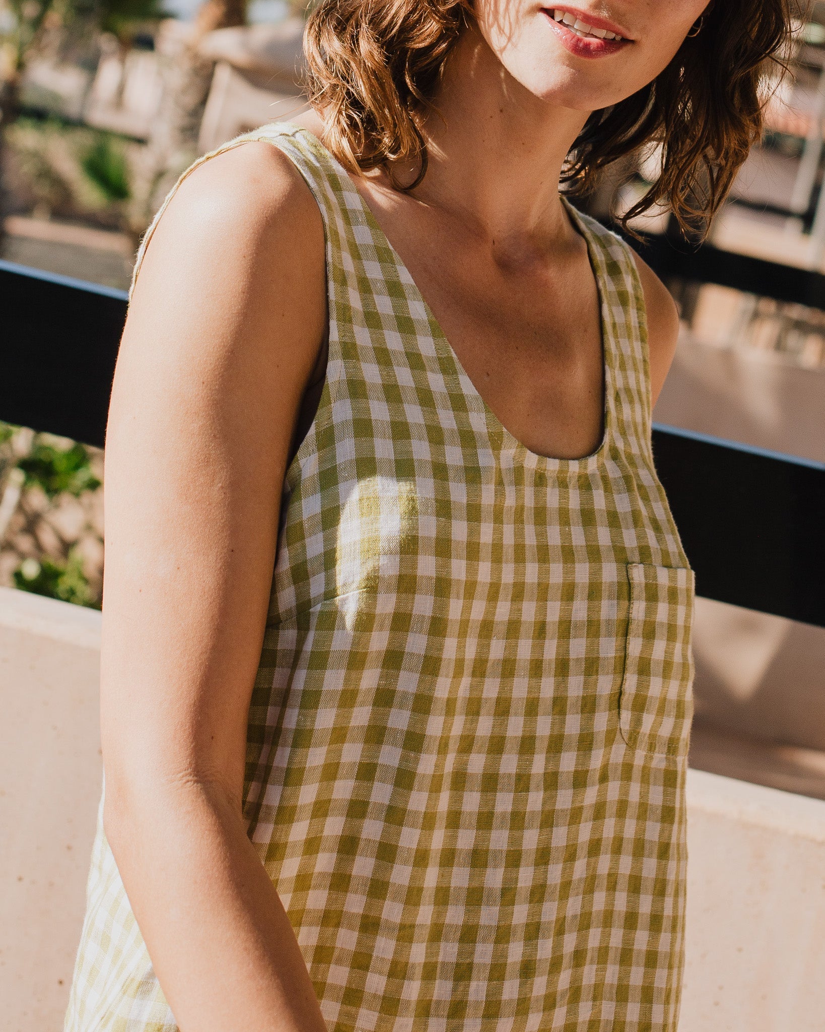 SICILY basic linen dress - notPERFECTLINEN