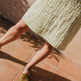 CU: Customized SICILY Dress (Size: S; Color: Emerald Green)