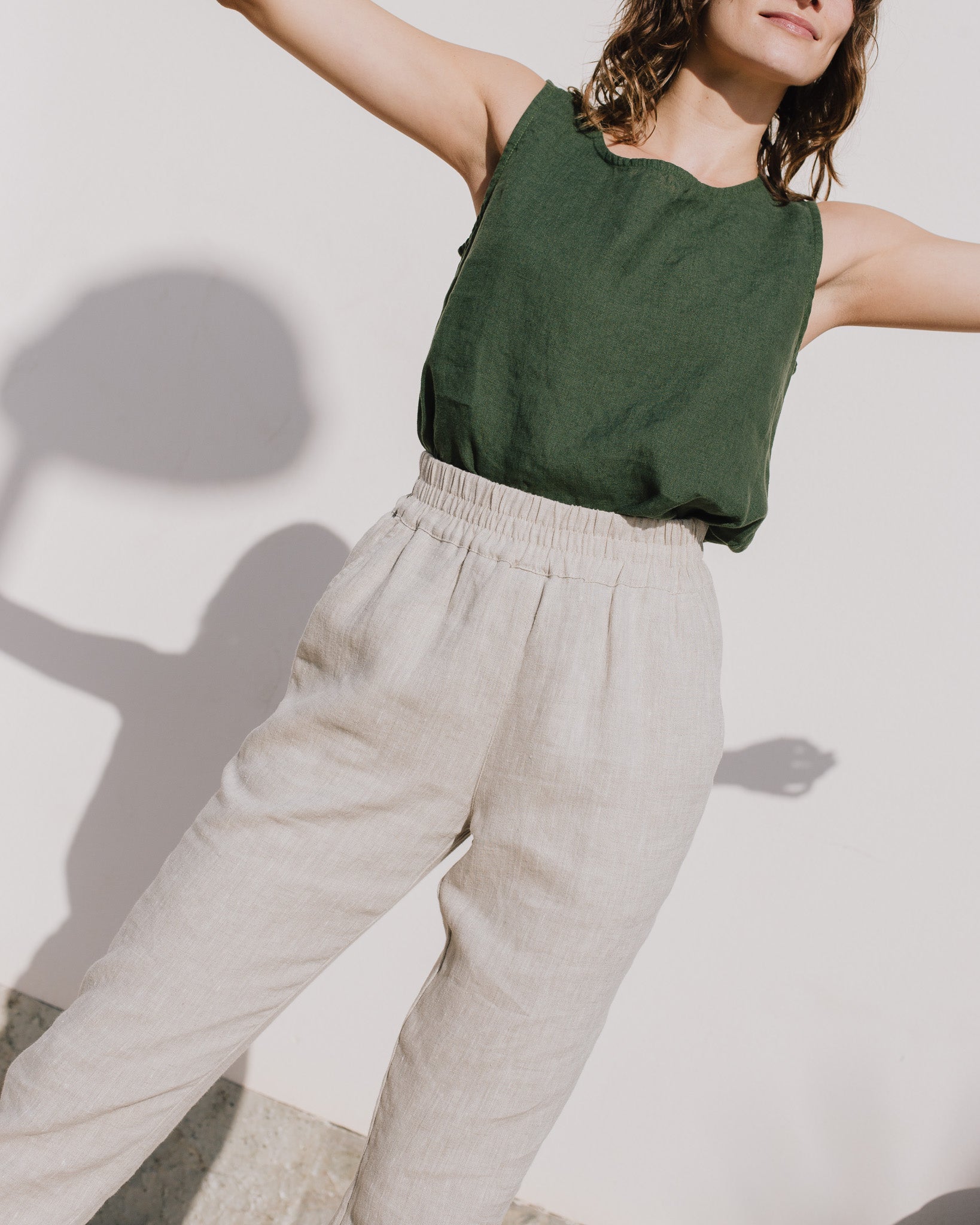 ATHENS-2 linen pants - notperfectlinen