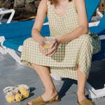 LANGLEY-2 maxi slip linen dress - notperfectlinen