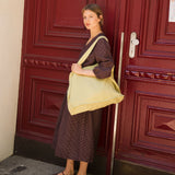 BIEL wrap-front linen dress