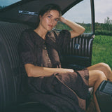 DOMME oversized linen dress