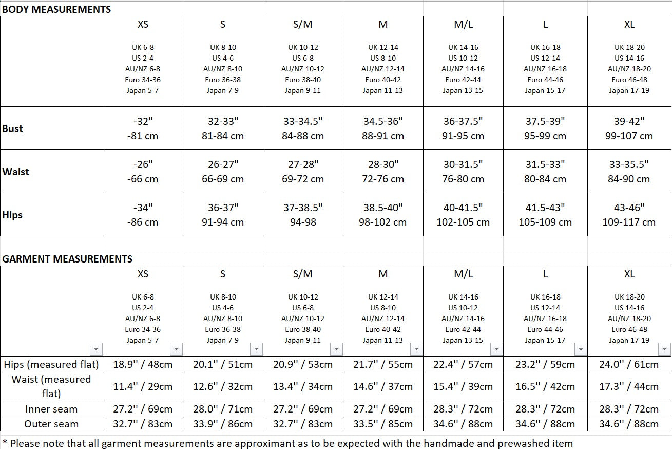Size guide