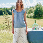 VARENNA linen top - notPERFECTLINEN