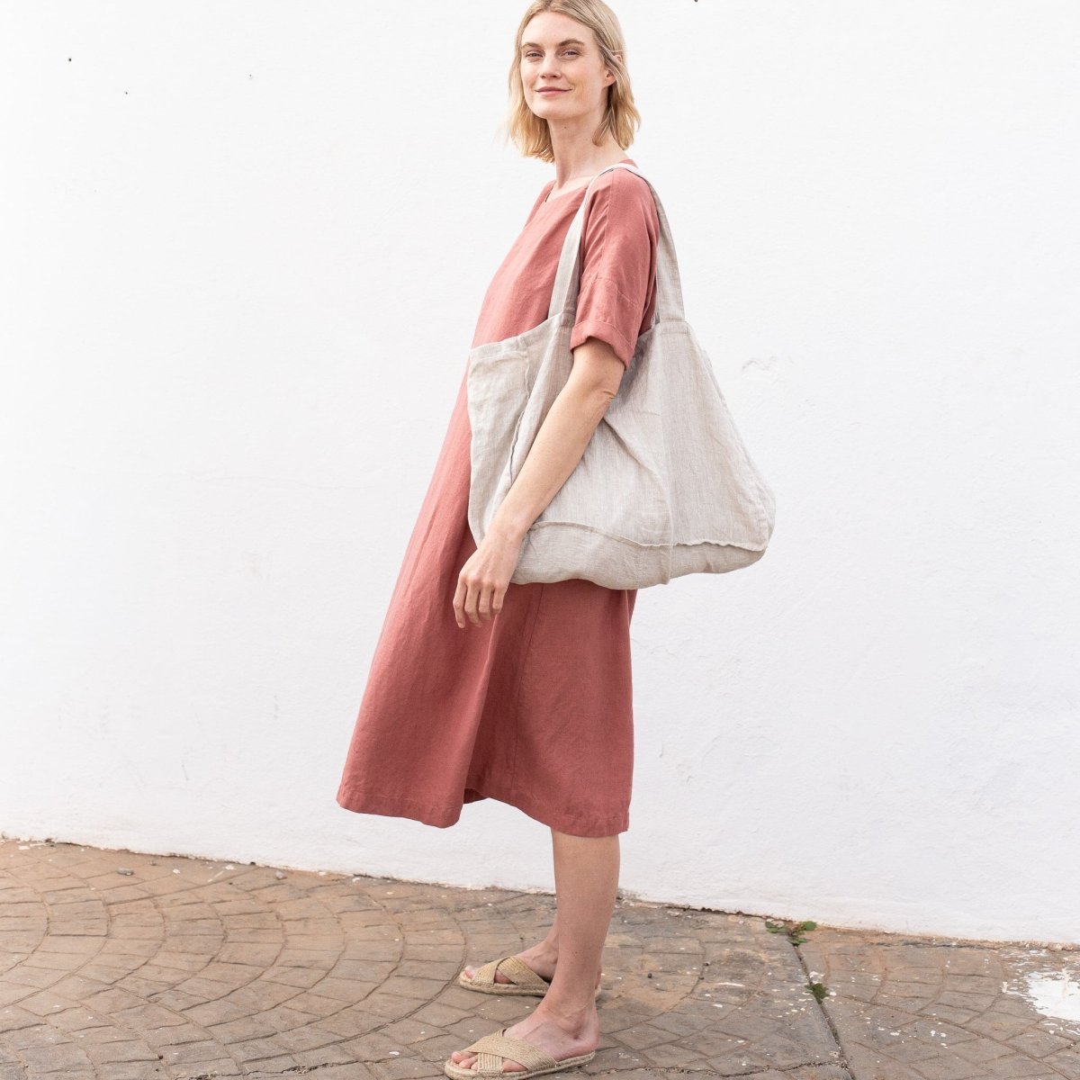 Linen Tote Bag - notPERFECTLINEN