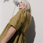 RONDA button down linen dress - notPERFECTLINEN