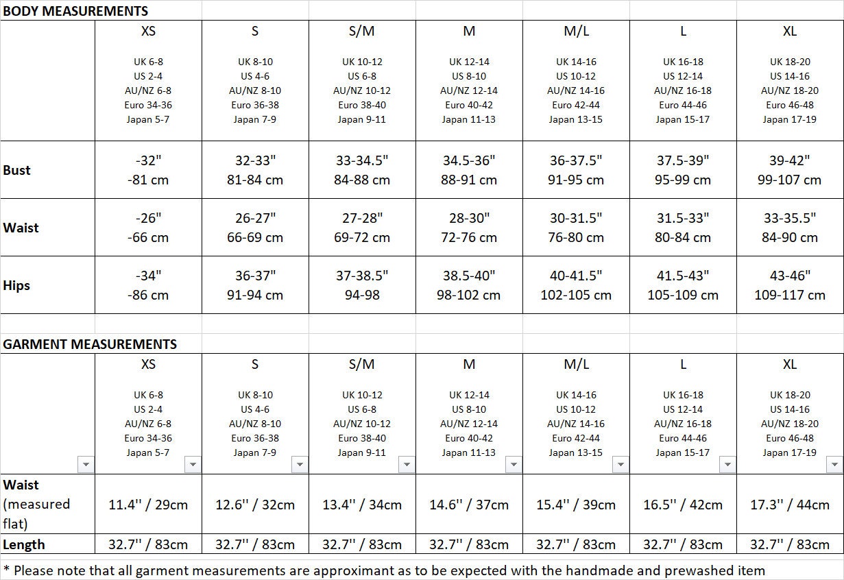 Size guide