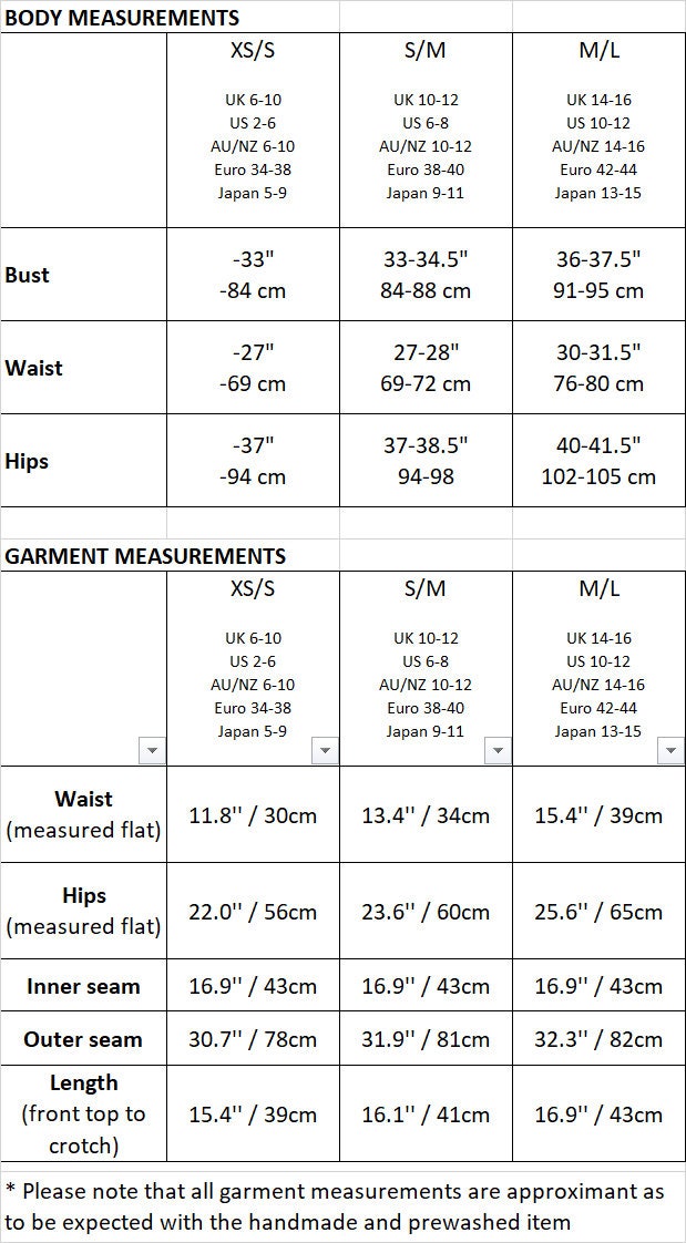 Size guide