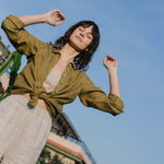 MAIN casual linen shorts - notPERFECTLINEN EU