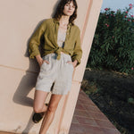 MAIN casual linen shorts - notPERFECTLINEN EU