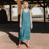 SARDINIA long linen dress - notPERFECTLINEN