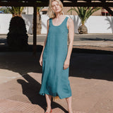 SARDINIA long linen dress - notPERFECTLINEN