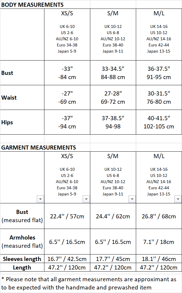 Size guide