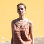 CU: Customized SORRENTO cami (Size: XS; Color: Classic Yellow) - notPERFECTLINEN