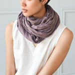 Washed linen scarf / Softened linen scarves in 9 colors / READY TO SHIP