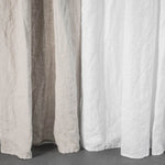Linen CURTAIN in White / 1 PANEL - notPERFECTLINEN