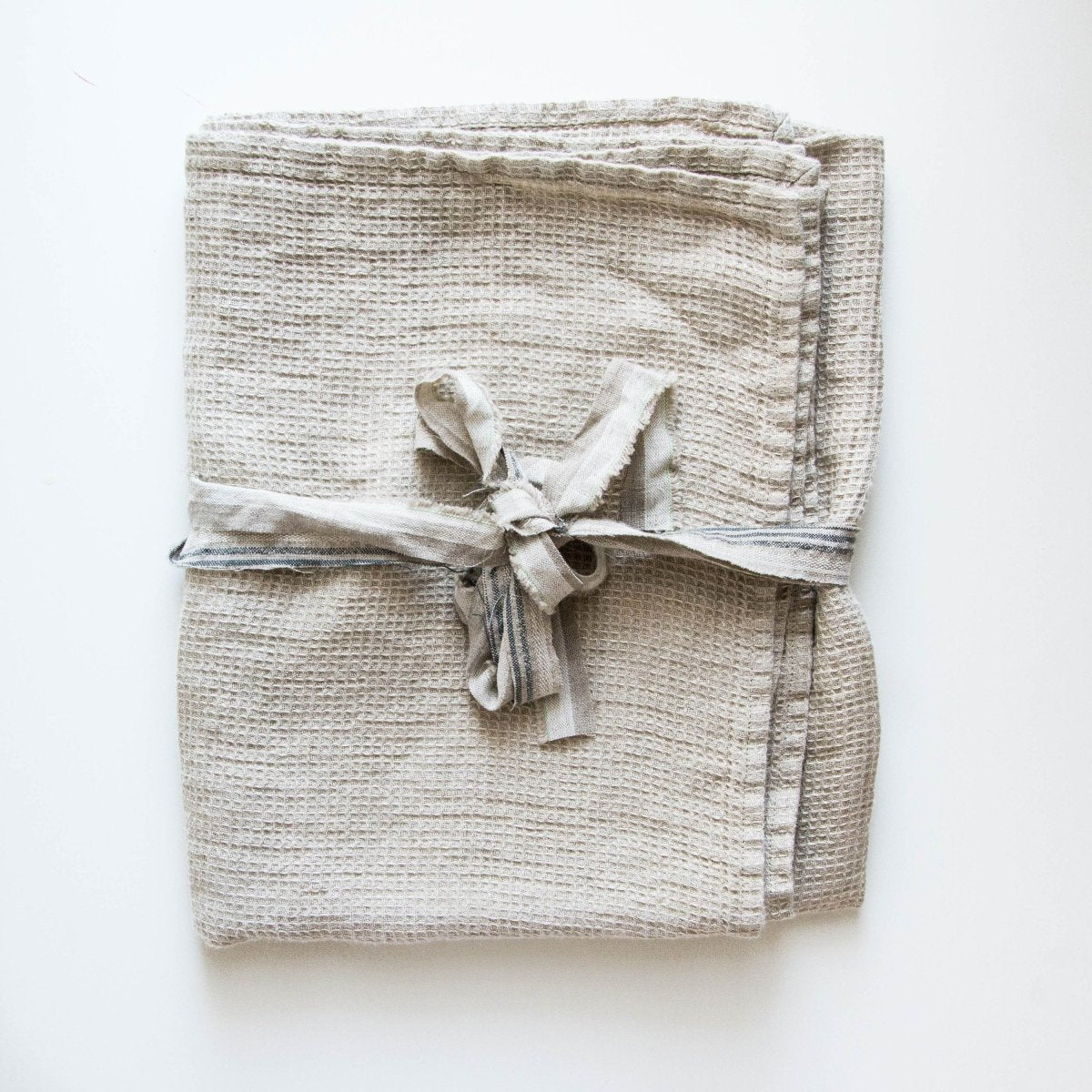 Linen waffle HAND towel (READY TO SHIP) - notPERFECTLINEN