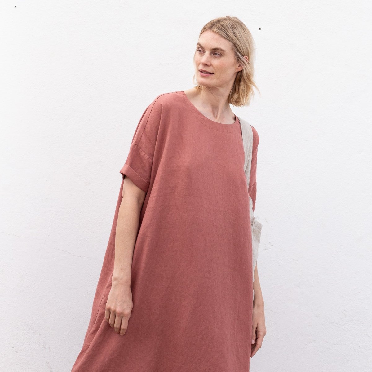 RENNES-2 oversized linen dress - notPERFECTLINEN