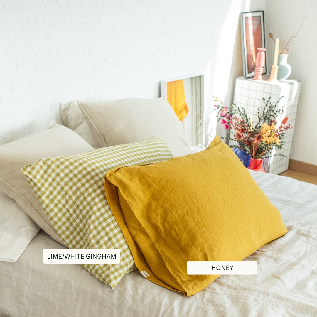 Set of 4 Pillowcases QUEEN SIZE (Standard-EU) (20x30 in | 50x75 cm) - notPERFECTLINEN